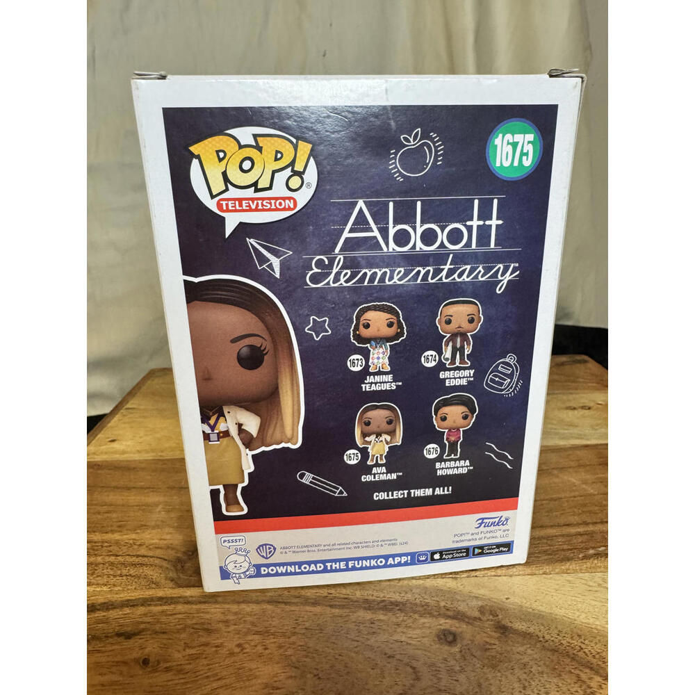 Funko Pop Television Abbott‎ Elementary Ava Coleman 1675 Vinyl Figure Brown Box - Picture 3 of 6